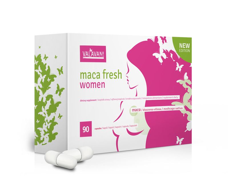 VALAVANI Maca fresh women 90 kapslí VALAVANI