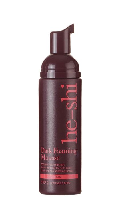 he-shi Dark Foaming Mousse samoopalovací pěna 150 ml he-shi