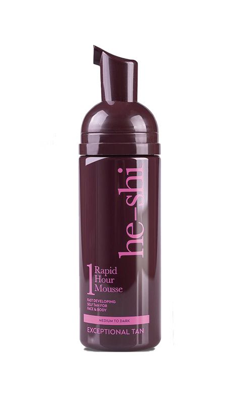 he-shi Rapid 1 Hour Mousse samoopalovací pěna 150 ml he-shi