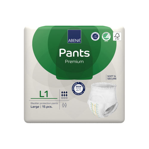 Abena Pants Premium L1 inkontinenční kalhotky 15 ks Abena