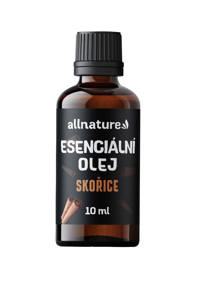 Allnature Esenciální olej Skořice 10 ml Allnature