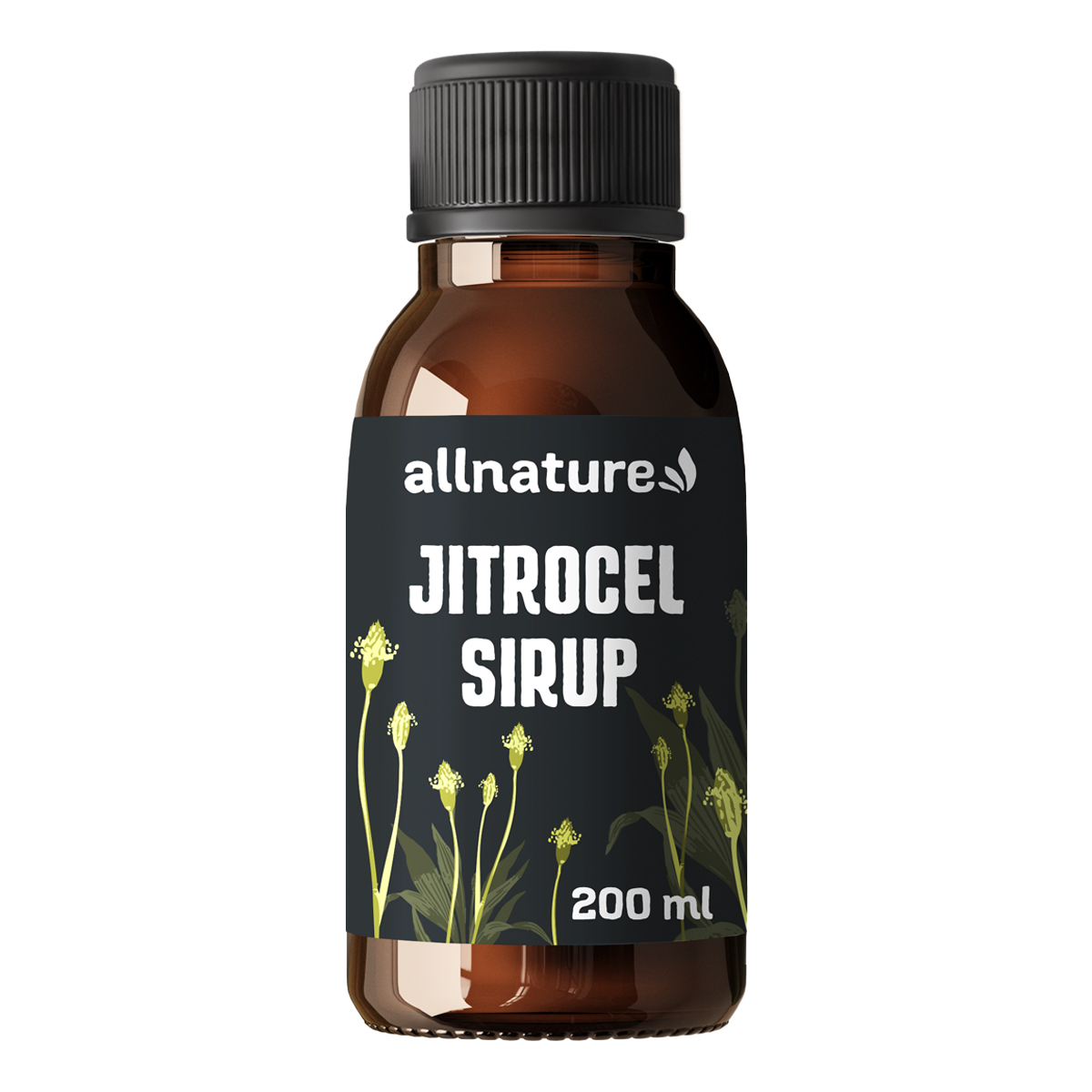 Allnature Jitrocelový sirup 200 ml Allnature