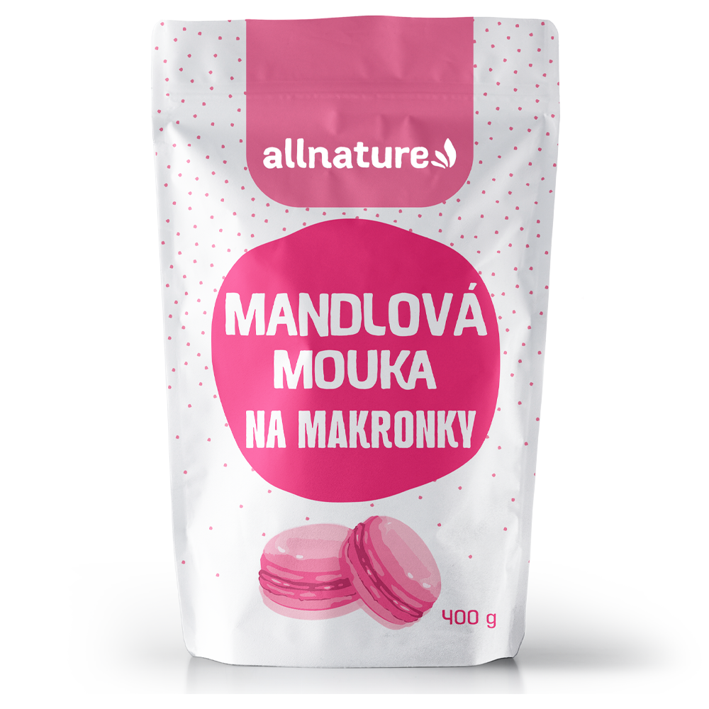 Allnature Mandlová mouka na makronky 400 g Allnature