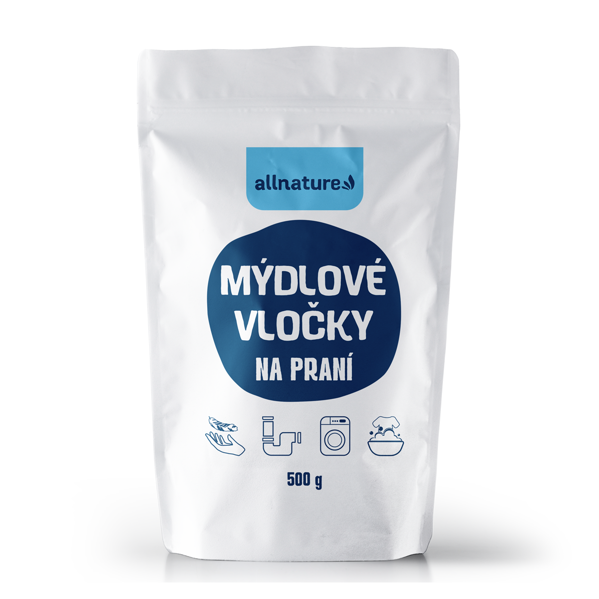 Allnature Mýdlové vločky na praní 500 g Allnature