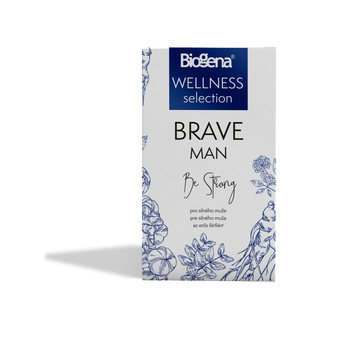 Biogena WELLNESS colection Brave man porcovaný čaj 20x2 g Biogena