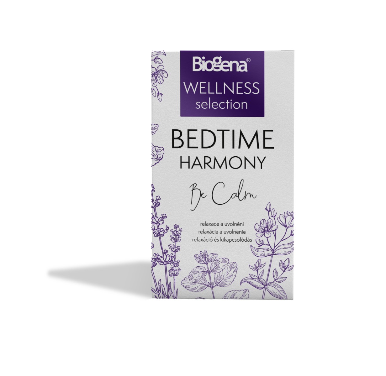 Biogena WELLNESS selection Bedtime harmony porcovaný čaj 20x2 g Biogena