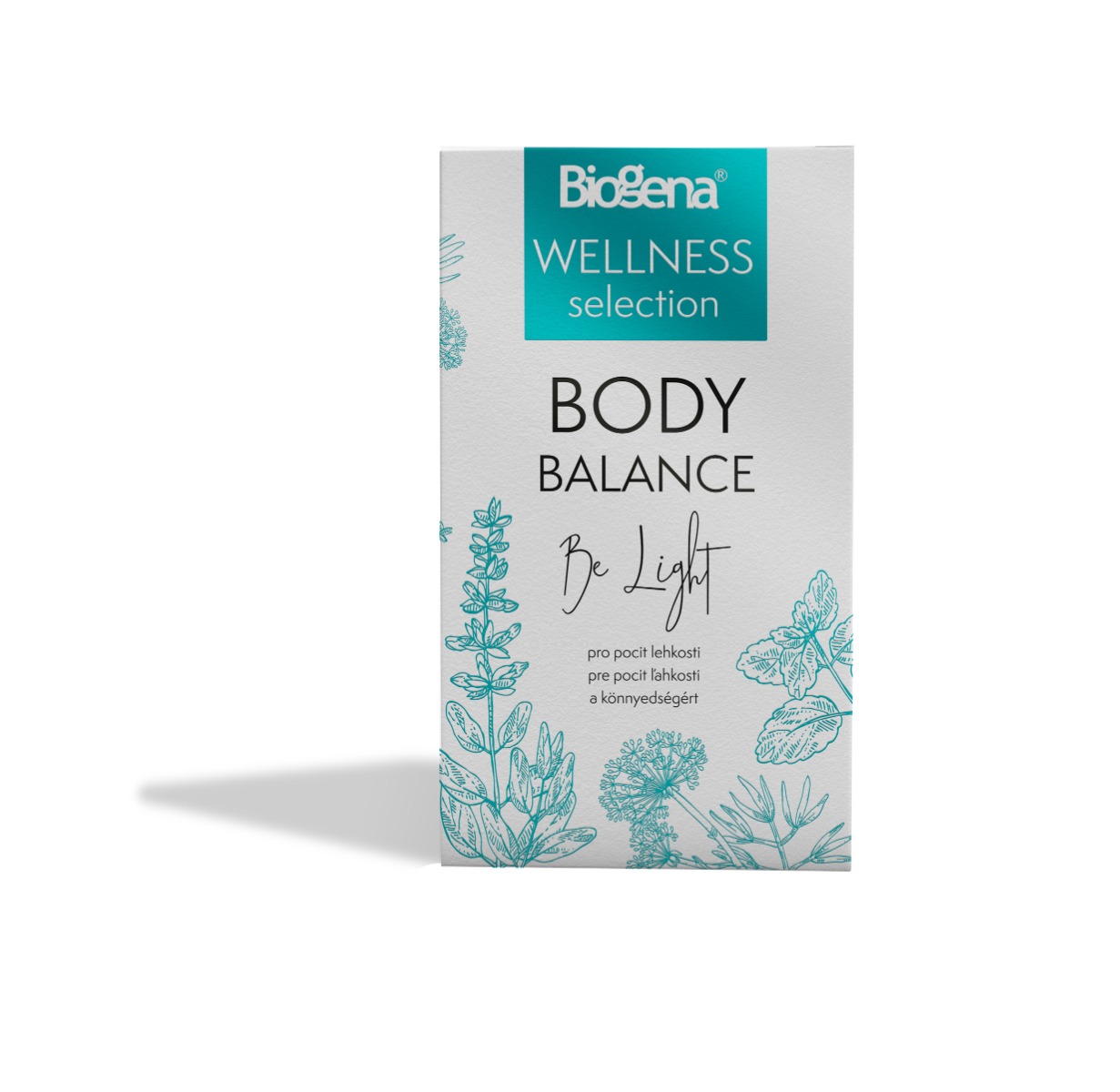 Biogena WELLNESS selection Body balance porcovaný čaj 20x2 g Biogena