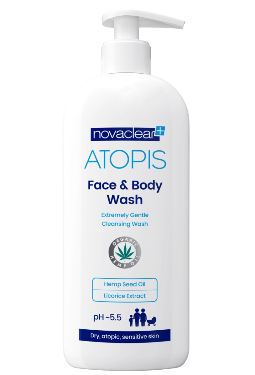 Biotter Novaclear ATOPIS mycí gel na obličej a tělo 500 ml Biotter