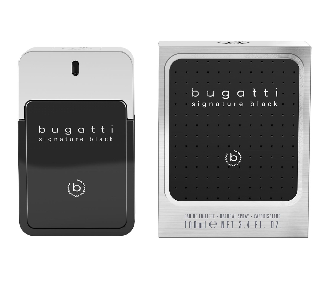 Bugatti Signature Black toaletní voda pro muže 100 ml Bugatti