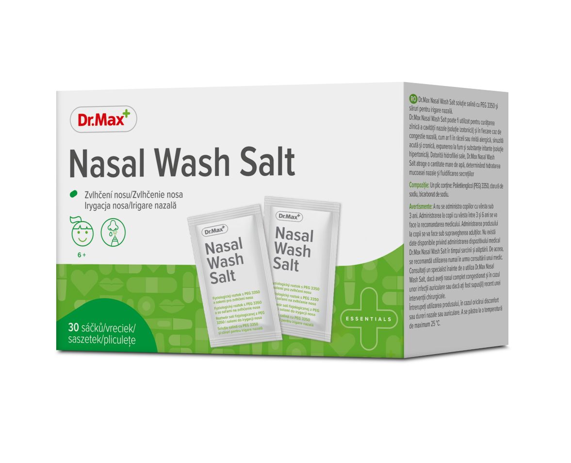 Dr.Max Nasal Wash Salt 30 sáčků Dr.Max