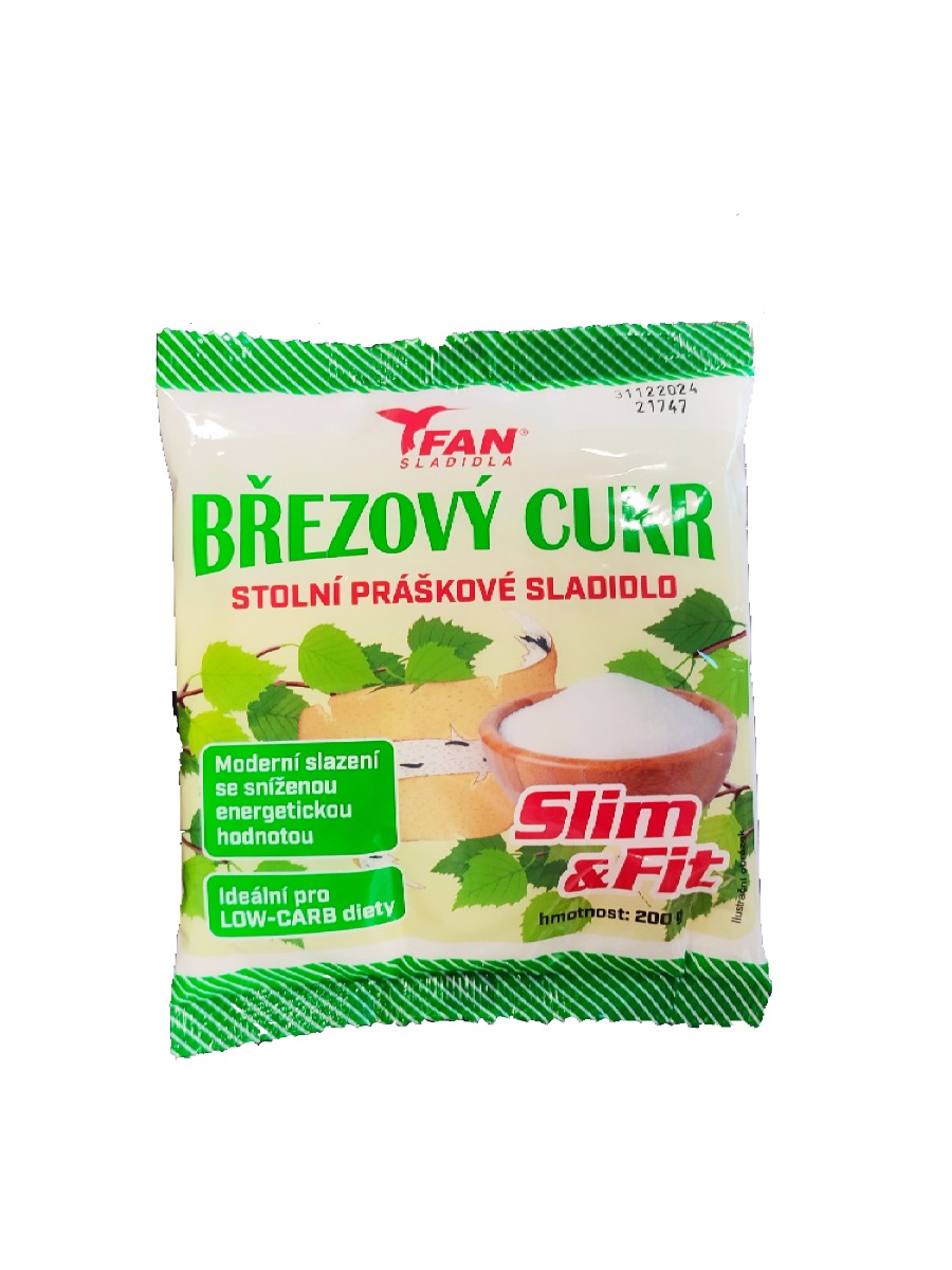 FAN Březový cukr Xylitol 200 g FAN