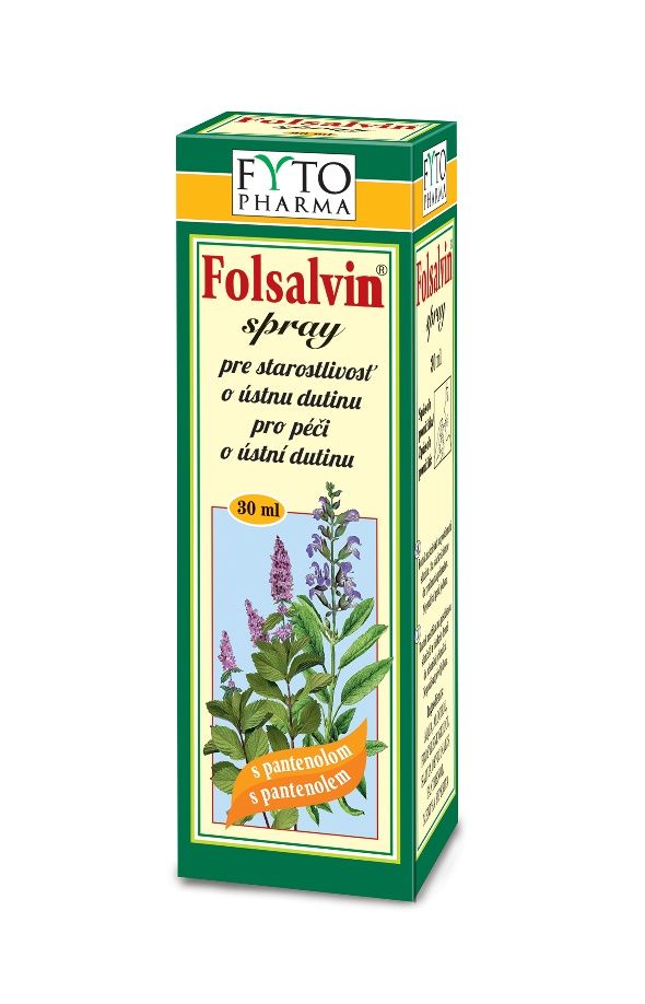Fytopharma Folsalvin Spray pro péči o ústní dutinu 30 ml Fytopharma