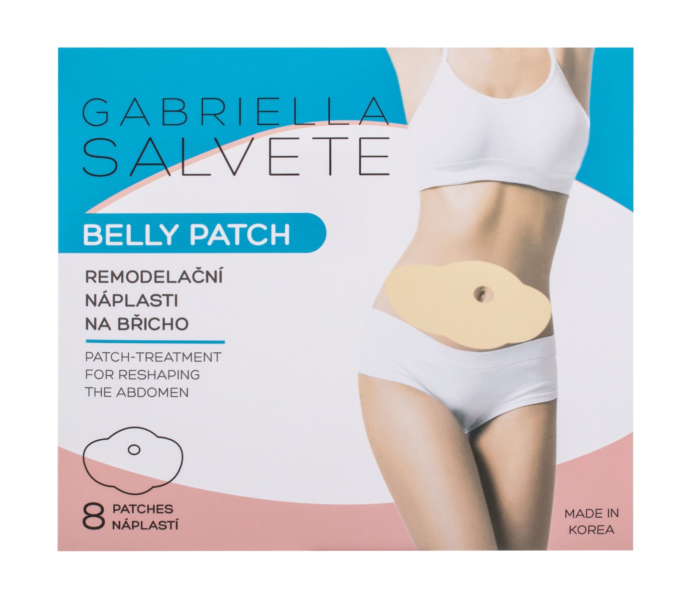 Gabriella Salvete Belly Patch remodelační náplasti 8 ks Gabriella Salvete