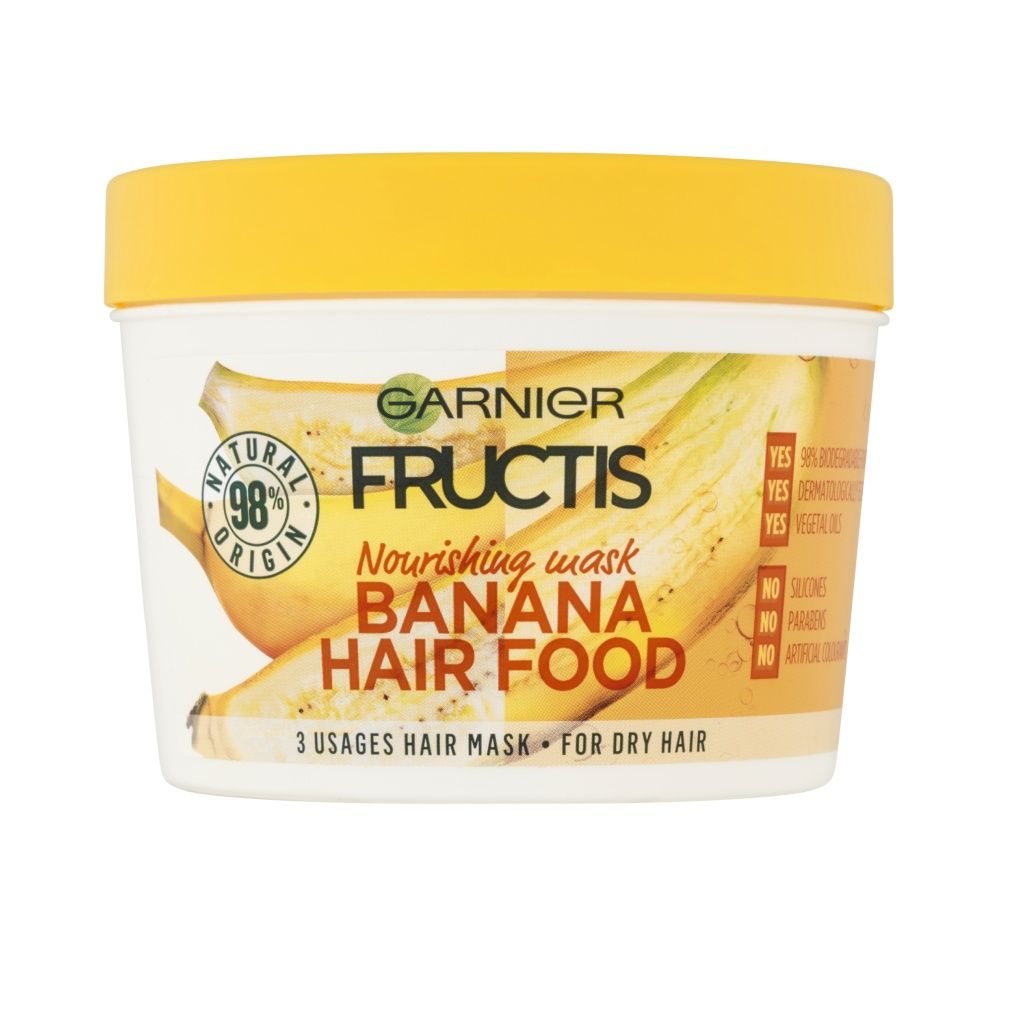 Garnier Fructis Hair Food Banana 3v1 maska na vlasy 390 ml Garnier