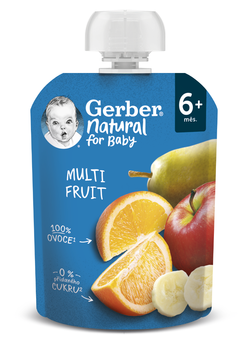 Gerber Natural for Baby Kapsička Multifruit 90 g Gerber