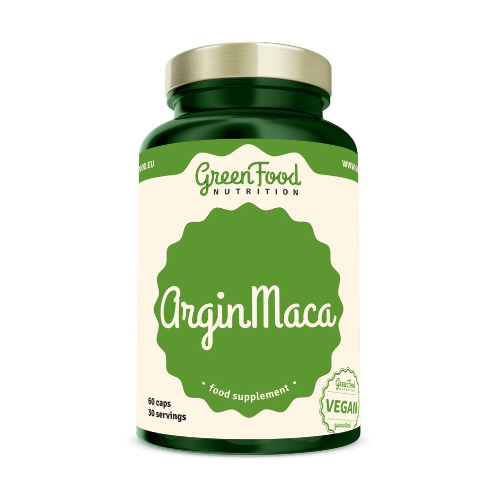 GreenFood Nutrition ArginMaca 60 kapslí GreenFood Nutrition