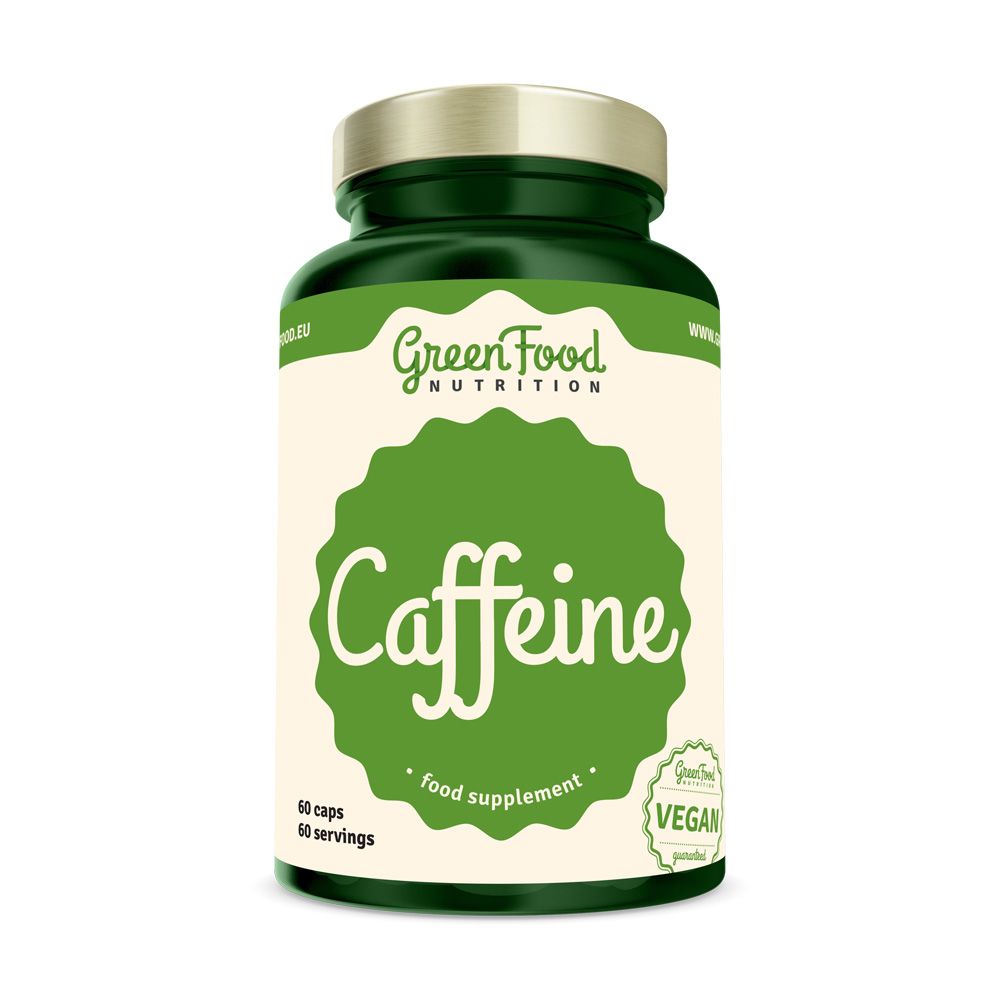 GreenFood Nutrition Caffeine 60 kapslí GreenFood Nutrition