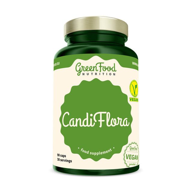 GreenFood Nutrition CandiFlora 90 kapslí GreenFood Nutrition