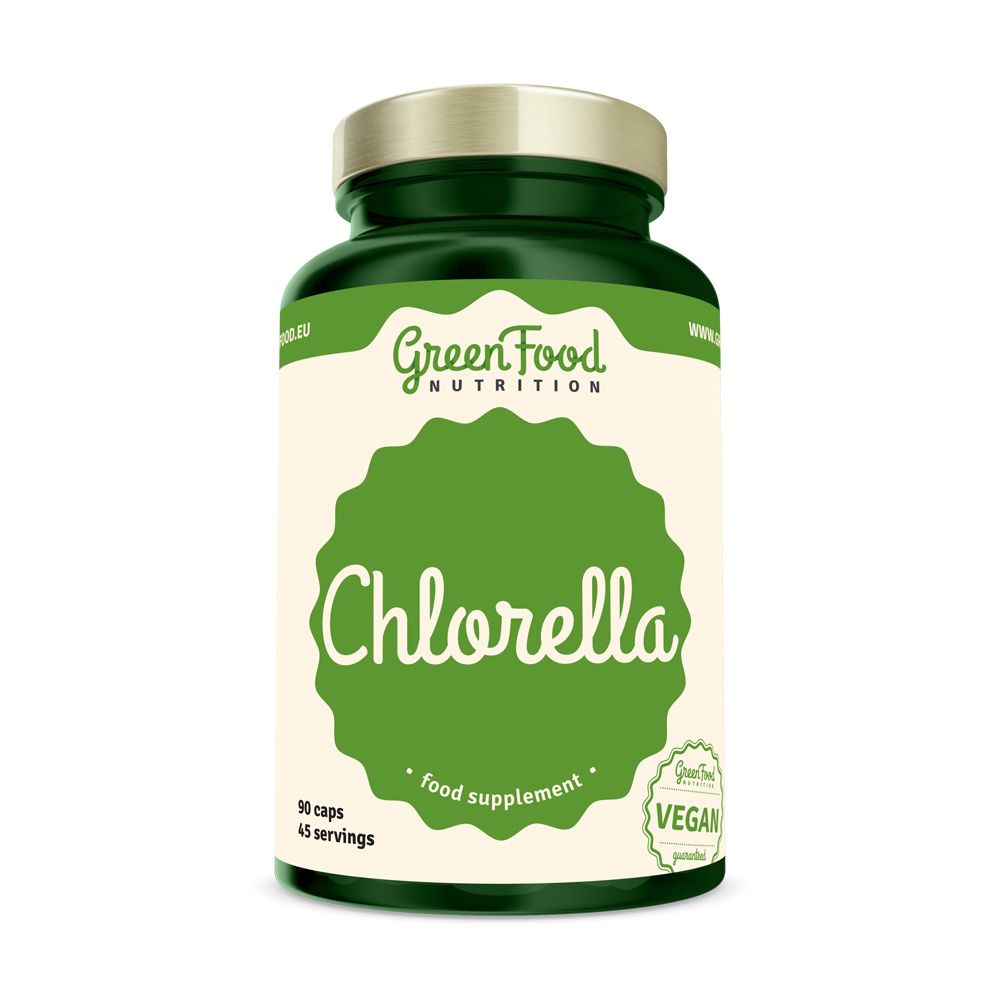 GreenFood Nutrition Chlorella 90 kapslí GreenFood Nutrition
