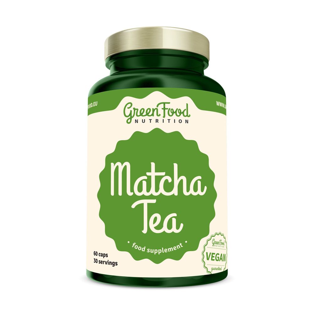 GreenFood Nutrition Matcha Tea 60 kapslí GreenFood Nutrition