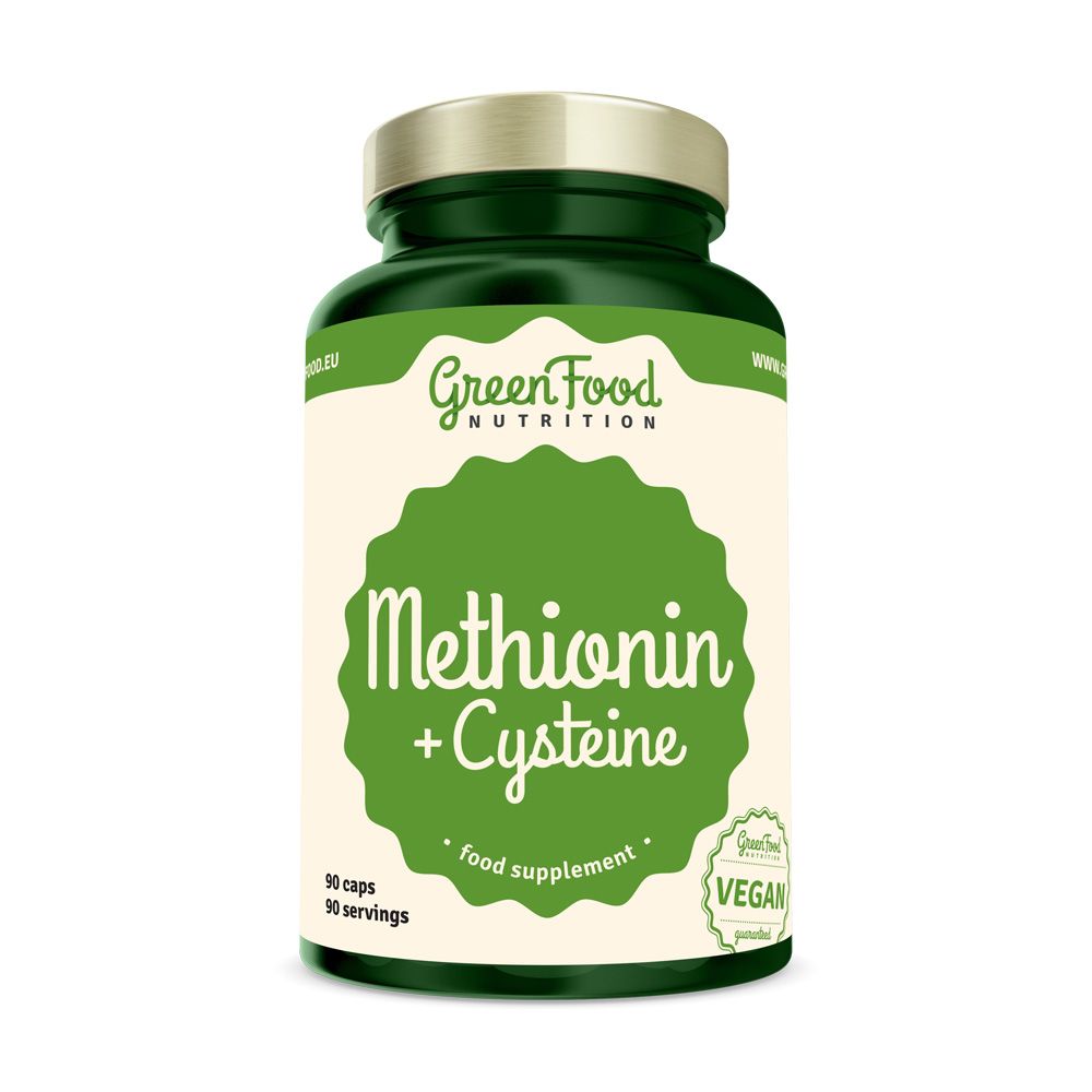 GreenFood Nutrition Methionin + Cysteine 90 kapslí GreenFood Nutrition