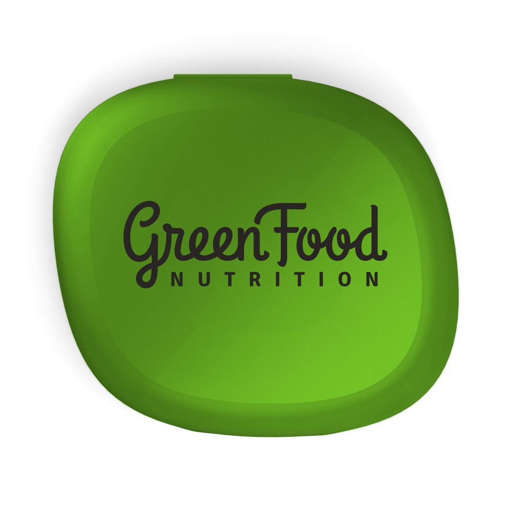 GreenFood Nutrition Pillbox dávkovač léků zelený GreenFood Nutrition