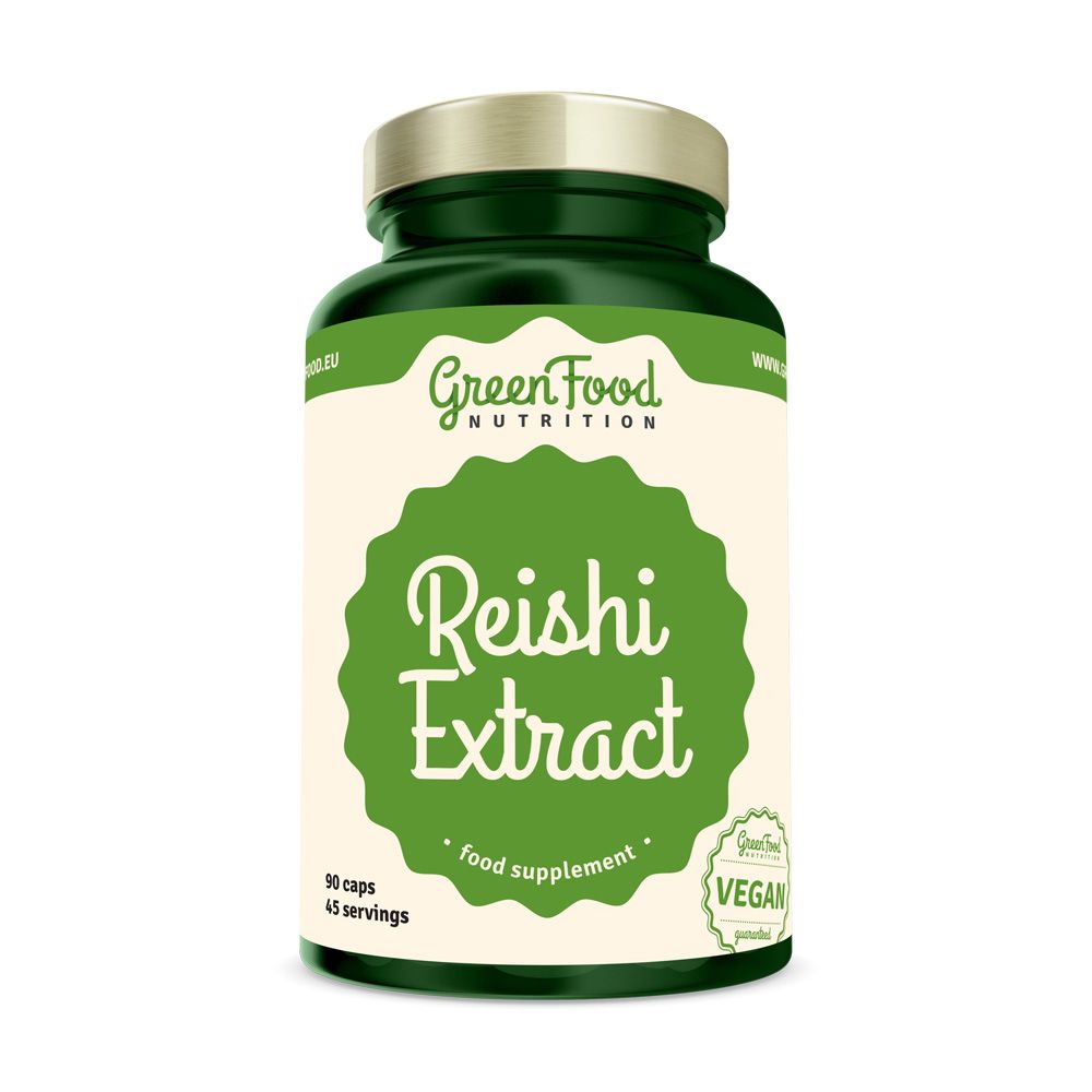 GreenFood Nutrition Reishi Extract 90 kapslí GreenFood Nutrition