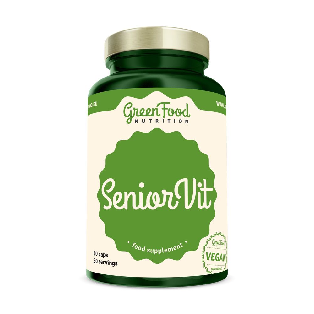 GreenFood Nutrition SeniorVit 60 kapslí GreenFood Nutrition