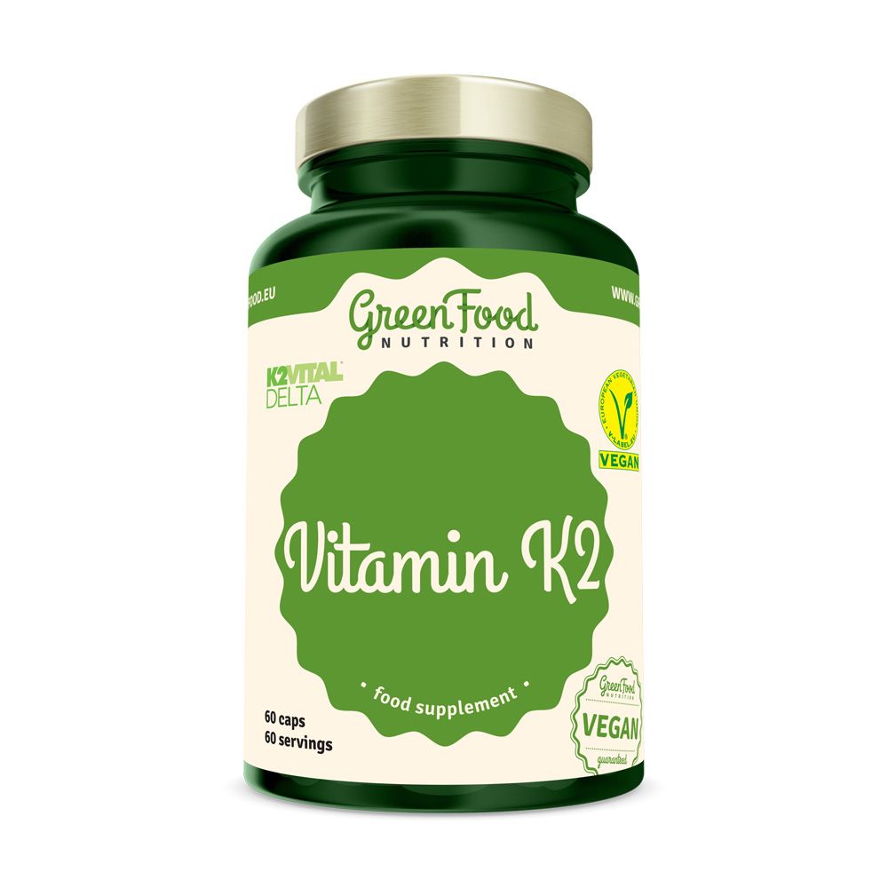 GreenFood Nutrition Vitamin K2VITAL DELTA 60 kapslí GreenFood Nutrition