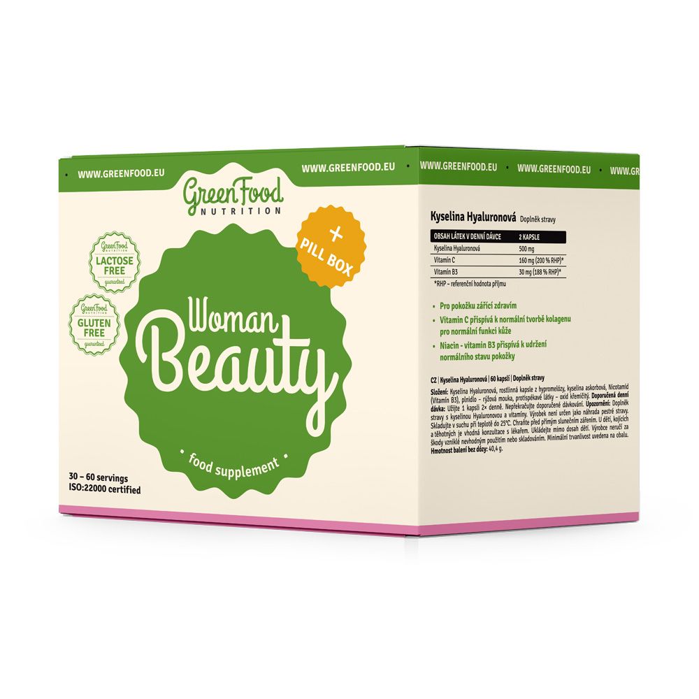 GreenFood Nutrition Woman Beauty + Pillbox GreenFood Nutrition