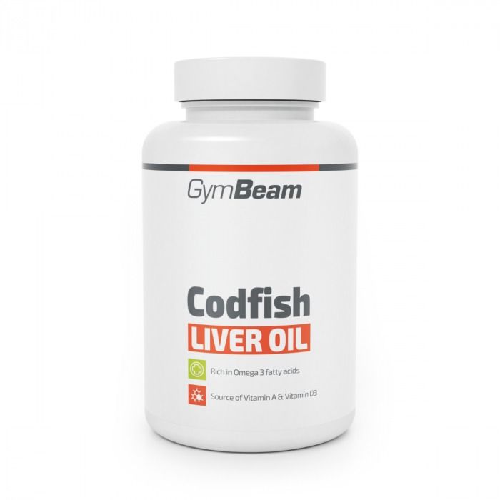 GymBeam Codfish liver oil 90 kapslí GymBeam