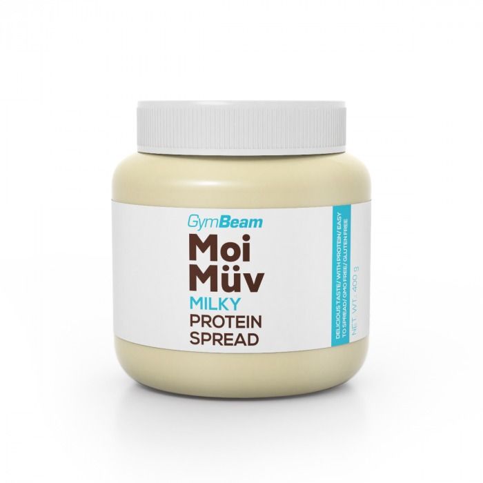 GymBeam MoiMüv Protein Spread milky 400 g GymBeam