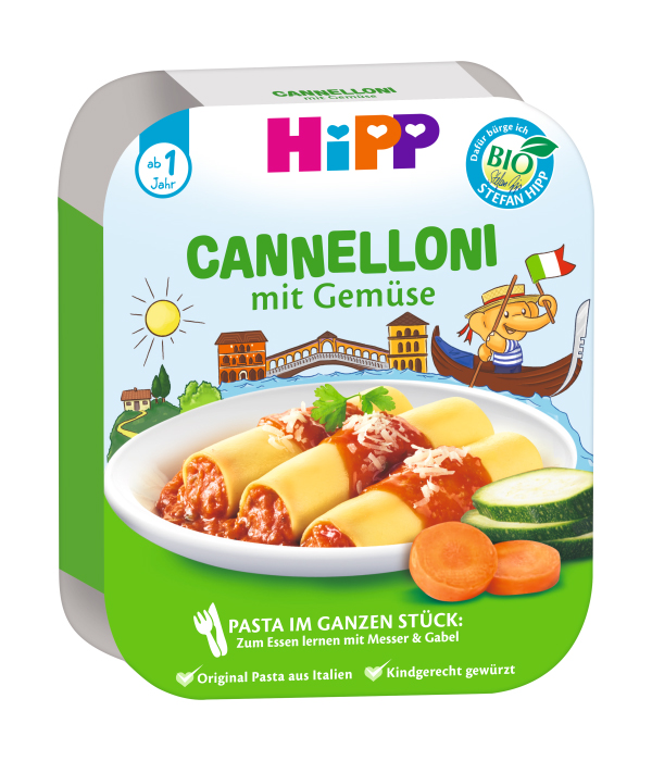 Hipp BIO Cannelloni se zeleninou 250 g Hipp