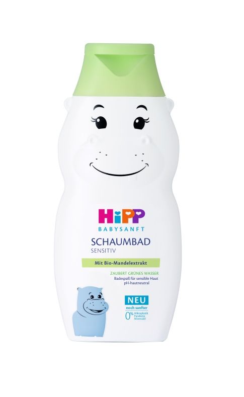 Hipp Babysanft Dětská koupel Hroch 300 ml Hipp