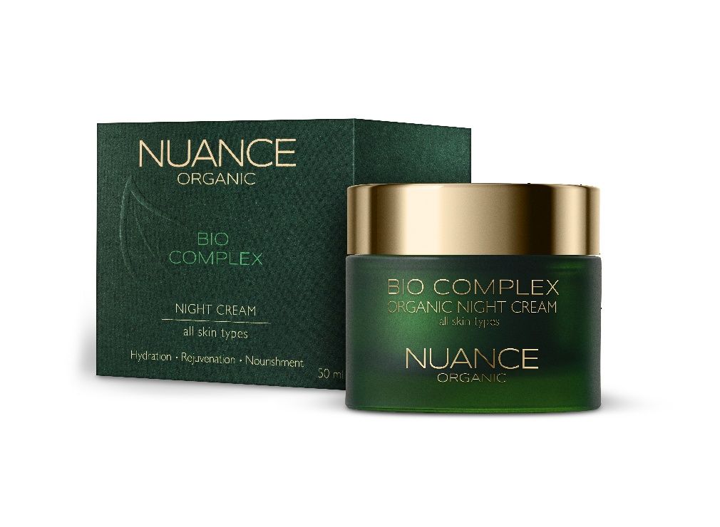 Nuance Organic Noční krém pro všechny typy pleti 50 ml Nuance