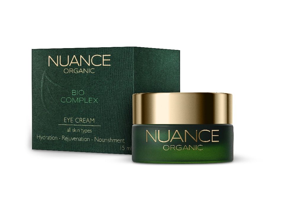 Nuance Organic Oční krém pro všechny typy pleti 15 ml Nuance