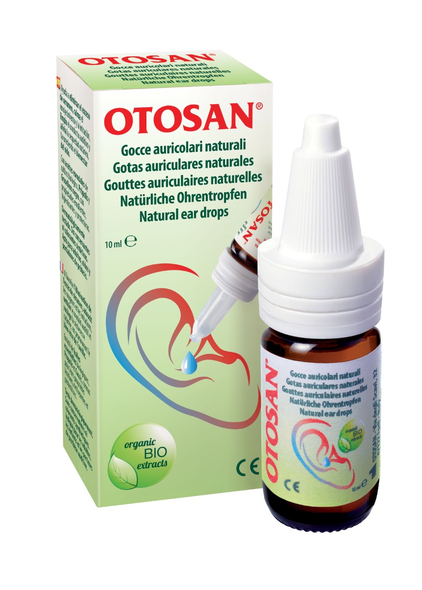 OTOSAN Ušní kapky s BIO esenciálními oleji 10 ml OTOSAN