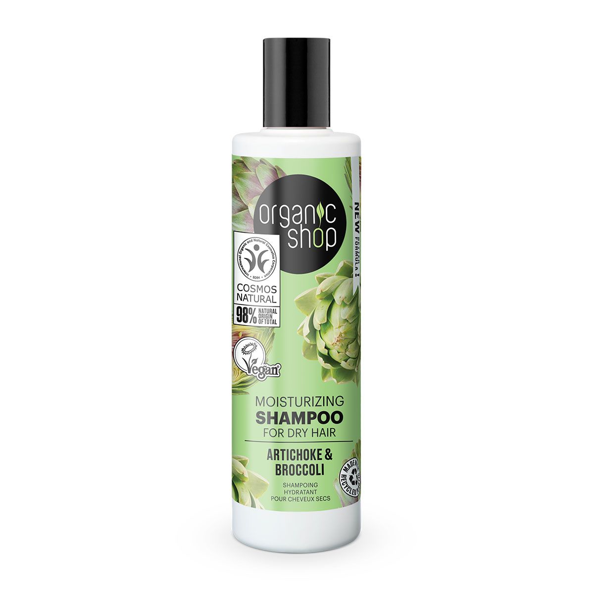 Organic Shop Hydratační šampon na suché vlasy Artyčok a brokolice 280 ml Organic Shop