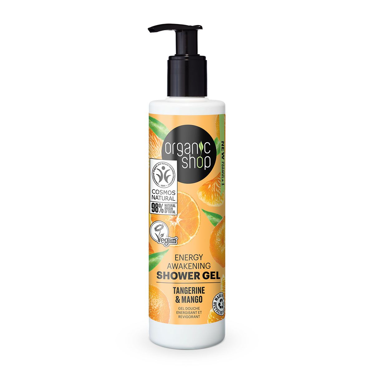 Organic Shop Povzbuzující sprchový gel Mandarinka a mango 280 ml Organic Shop