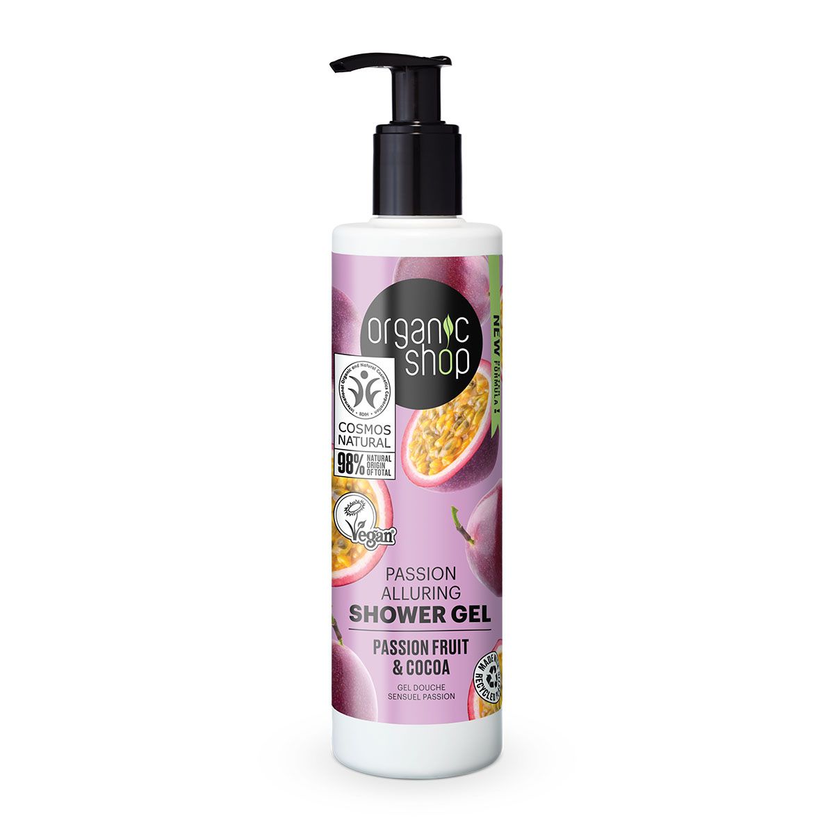 Organic Shop Svůdný sprchový gel Maracuja a kakao 280 ml Organic Shop