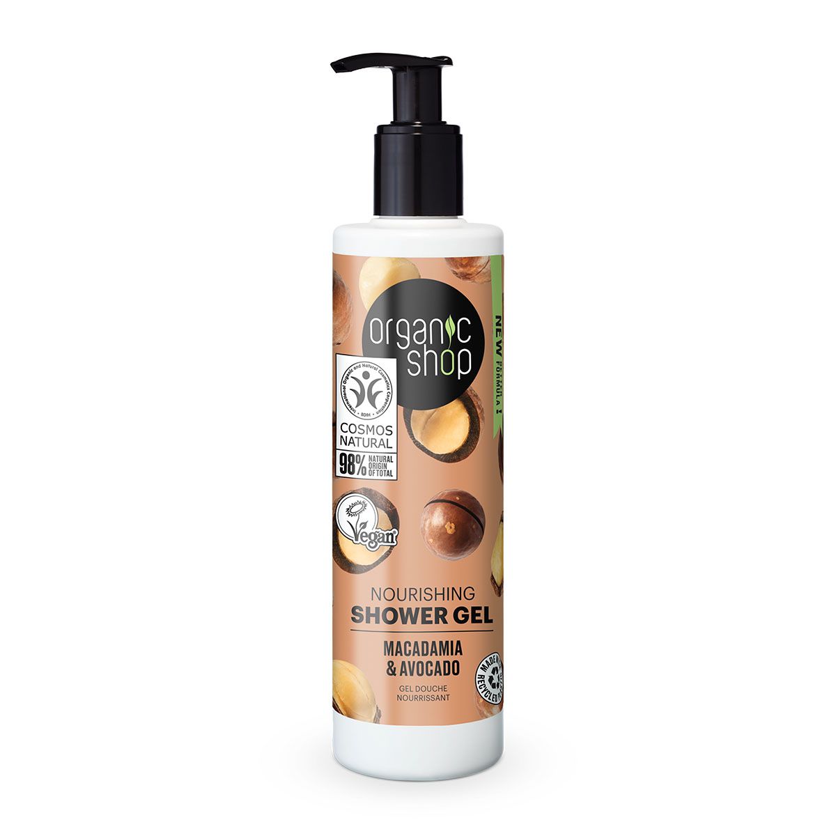 Organic Shop Vyživující sprchový gel Makadamie a avokádo 280 ml Organic Shop