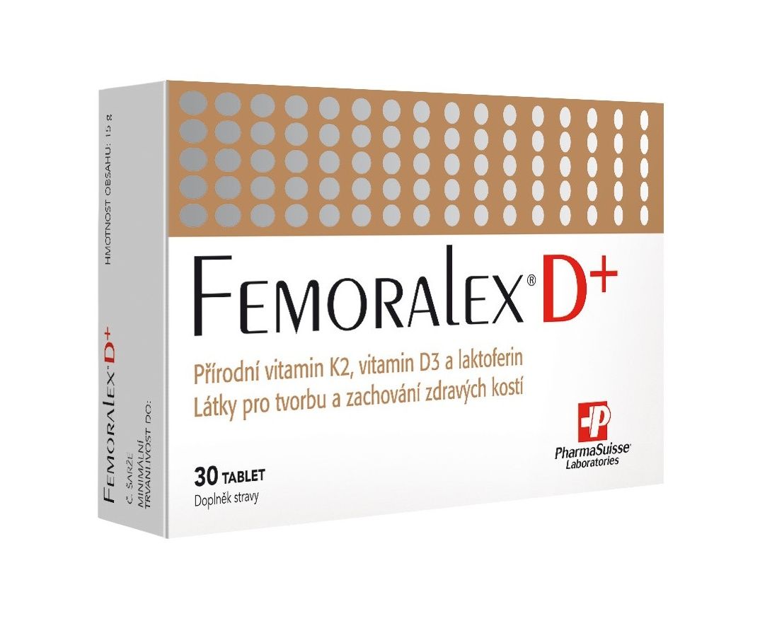 PharmaSuisse Femoralex D+ 30 tablet PharmaSuisse