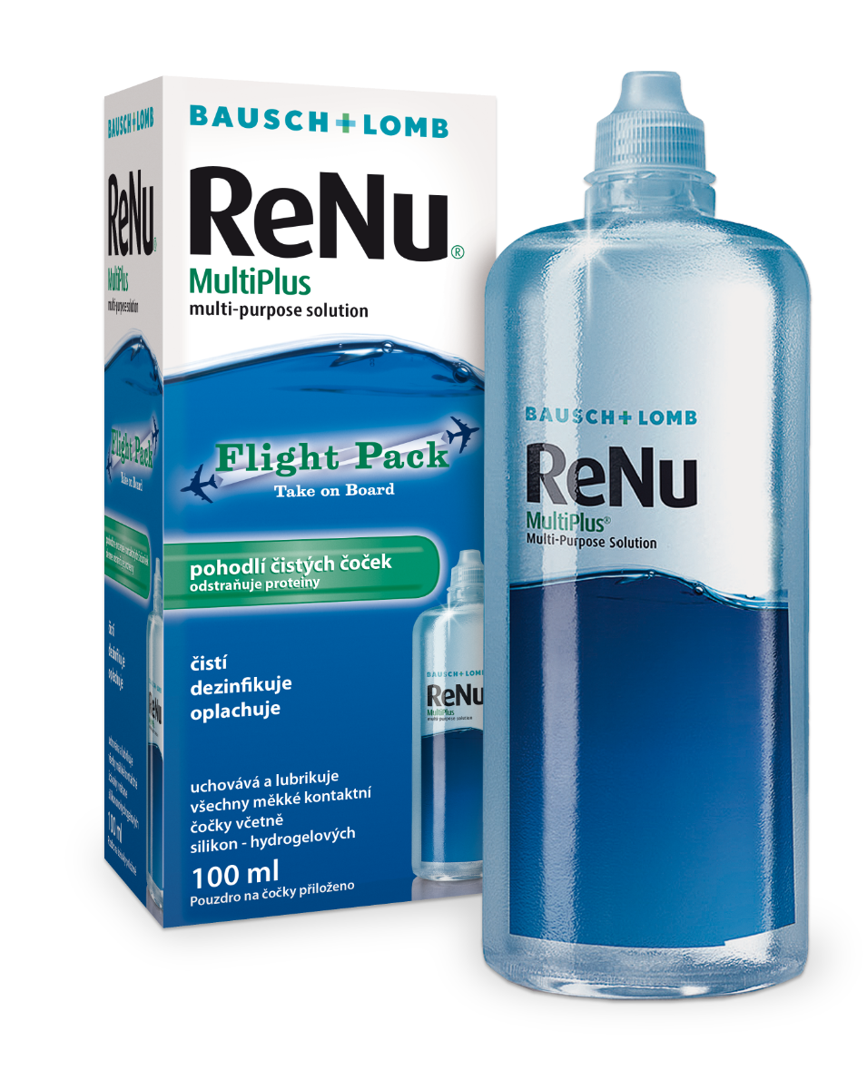Renu Multipurpose solution Flight Pack 100 ml Renu