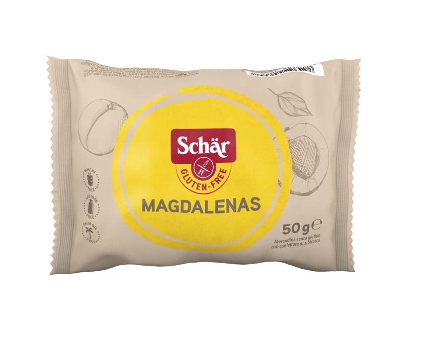 SCHÄR Muffin Magdalenas s meruňkami bez lepku 50 g SCHÄR
