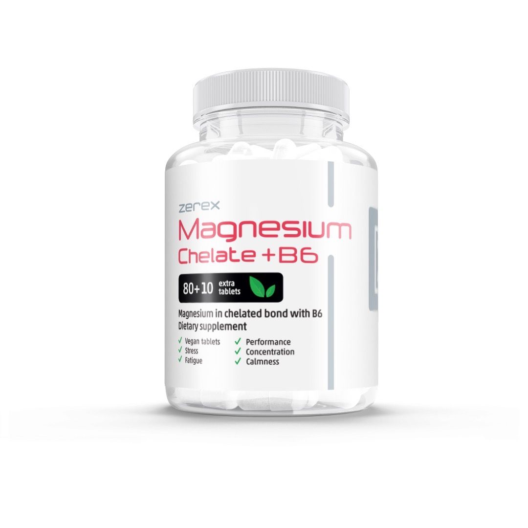 Zerex Magnesium v chelátové formě 90 tablet Zerex