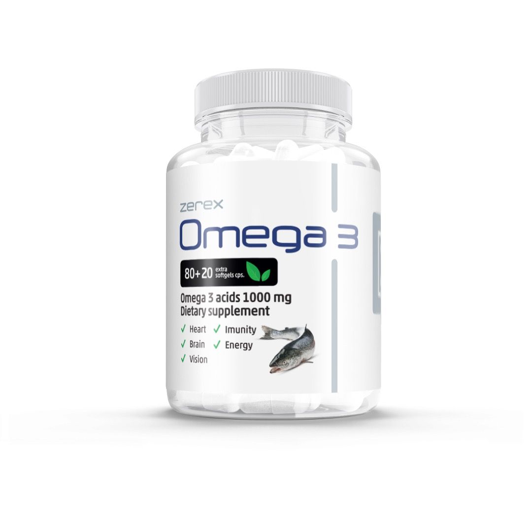 Zerex Omega 3 1000 mg 100 kapslí Zerex