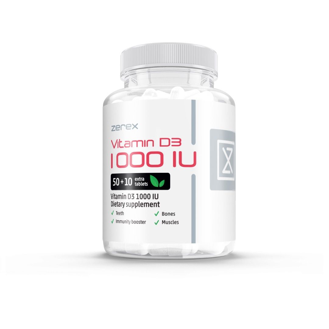 Zerex Vitamin D 1000 IU 60 tablet Zerex