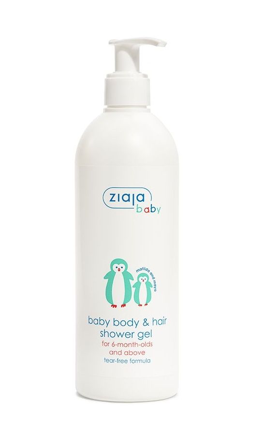 Ziaja Baby Mycí gel na tělo a vlasy Tučňák 400 ml Ziaja