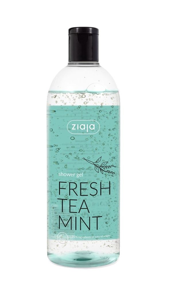 Ziaja Fresh Tea Mint Sprchový gel Svěží mátový čaj 500 ml Ziaja