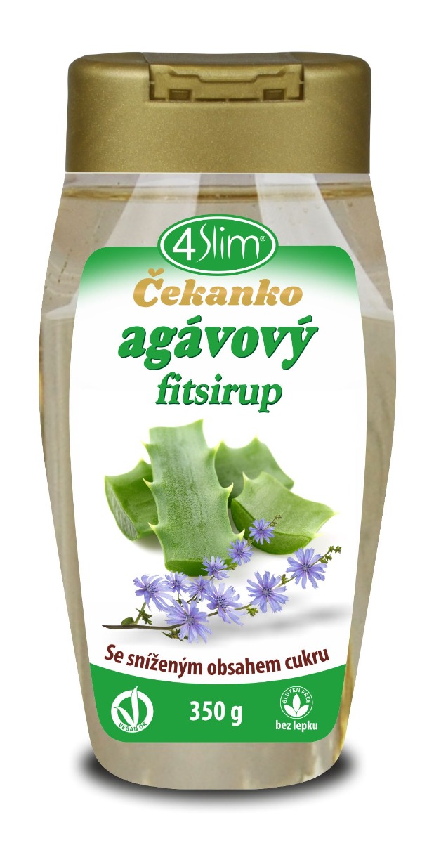 4Slim Čekanko agávový fitsirup 350 g 4Slim